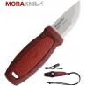 Нож с огнивом Morakniv Eldris Neck Knife красный 12630 (23050130)